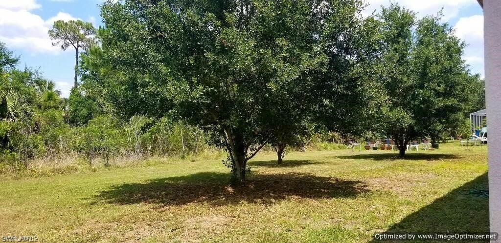 2983 Point Street North Port, FL 34286 - Photo 16 of 19 a view of yard with trees