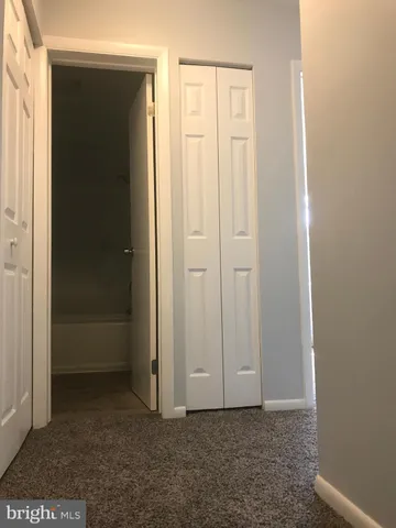 an empty room with window