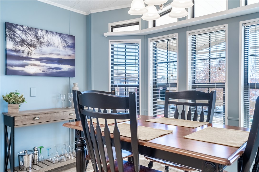 1230 Melton Road, Unit 14 West Union, SC 29696 - Photo 5 of 23 Dining area with ornamental molding and wood lvl floors