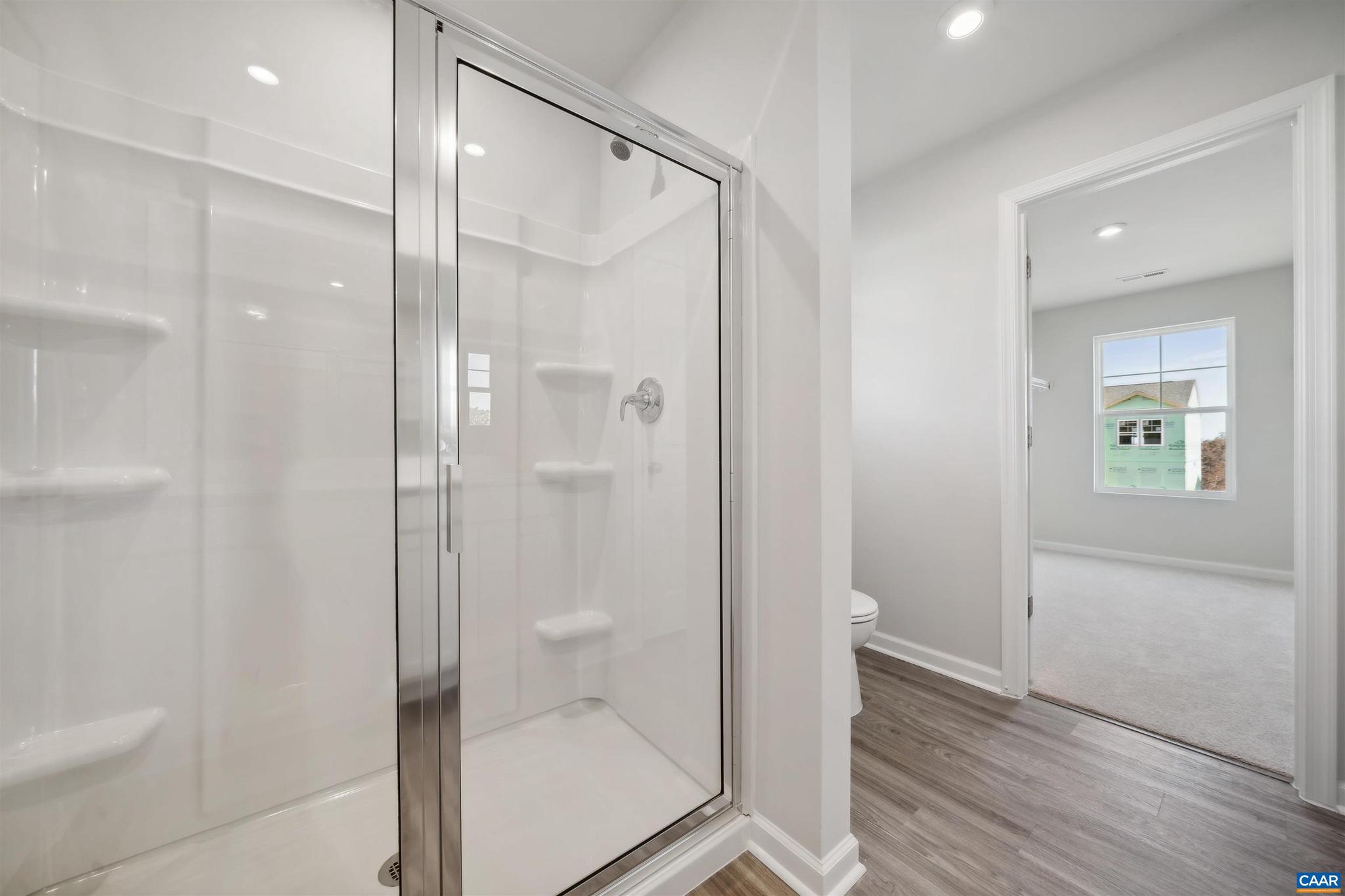 363 Trailfork Road Barboursville, VA 22923 - Photo 11 of 14 a bathroom with a shower and a mirror