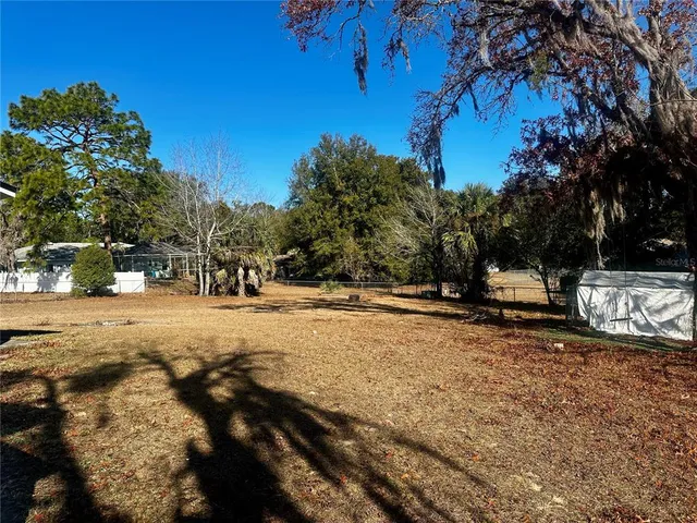 a view of outdoor space with trees