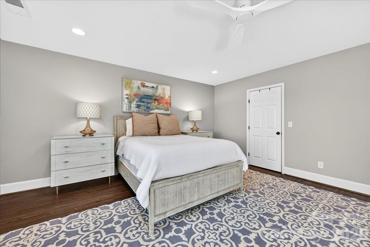 308 Robmont Road Charlotte, NC 28270 - Photo 26 of 43 a bedroom with a bed and a window