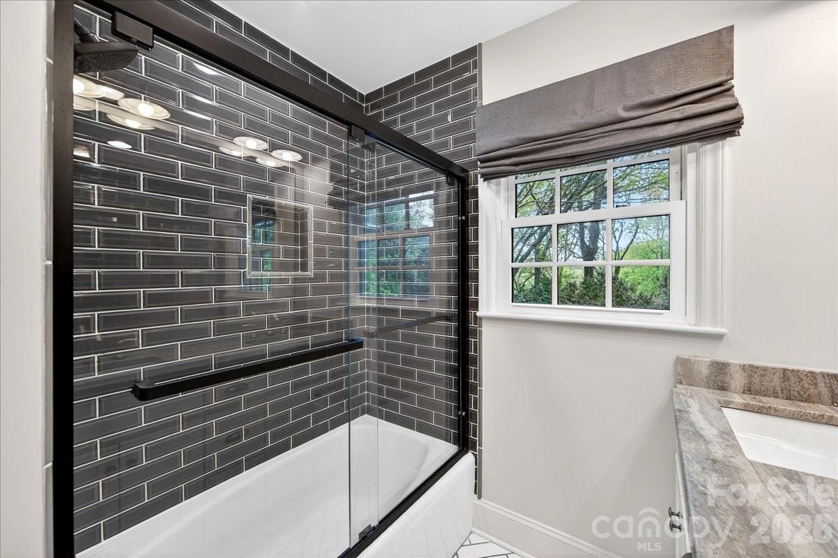 308 Robmont Road Charlotte, NC 28270 - Photo 30 of 43 a bathroom with a shower