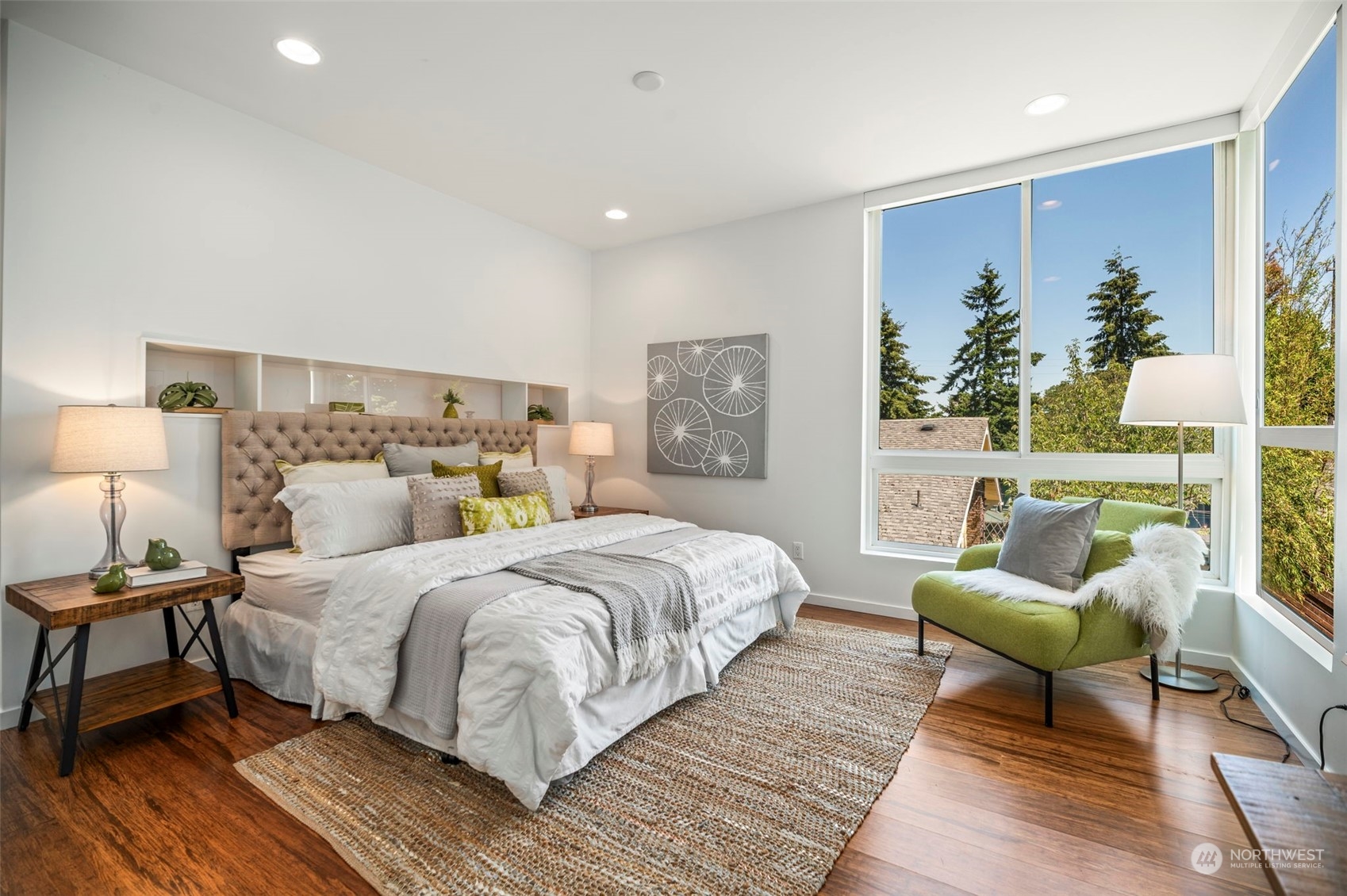 4322 Eastern Avenue North Seattle, WA 98103 - Photo 19 of 39 a bedroom with a bed and a couch