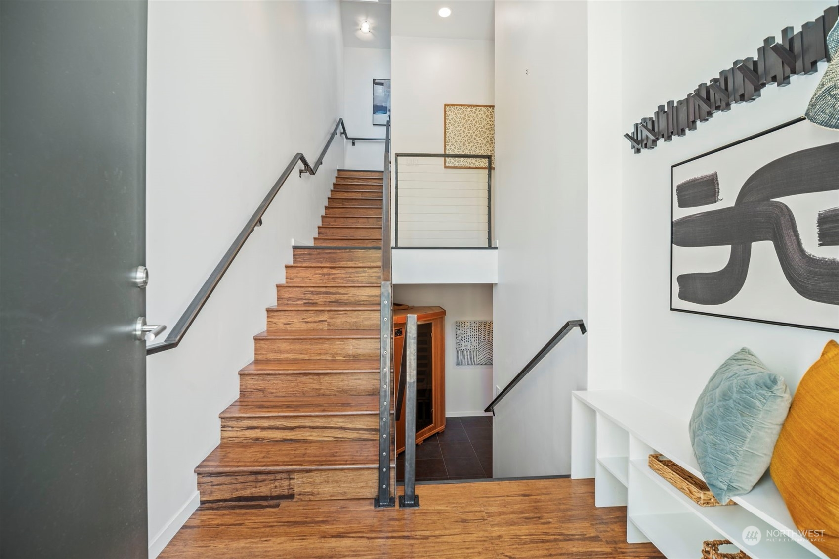 4322 Eastern Avenue North Seattle, WA 98103 - Photo 4 of 39 a view of entryway and hall with wooden floor