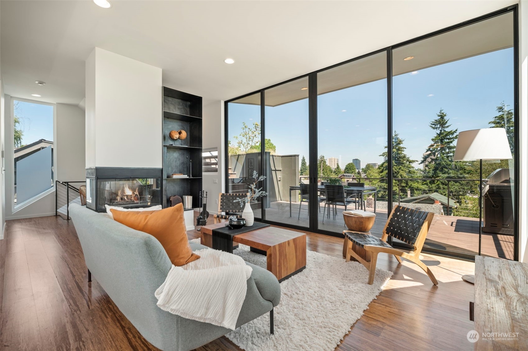 4322 Eastern Avenue North Seattle, WA 98103 - Photo 8 of 39 a living room with furniture and a large window