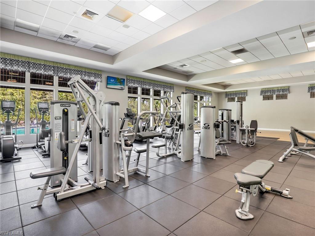 4212 Raffia Palm Circle Naples, FL 34119 - Photo 43 of 49 a view of a room with gym equipment