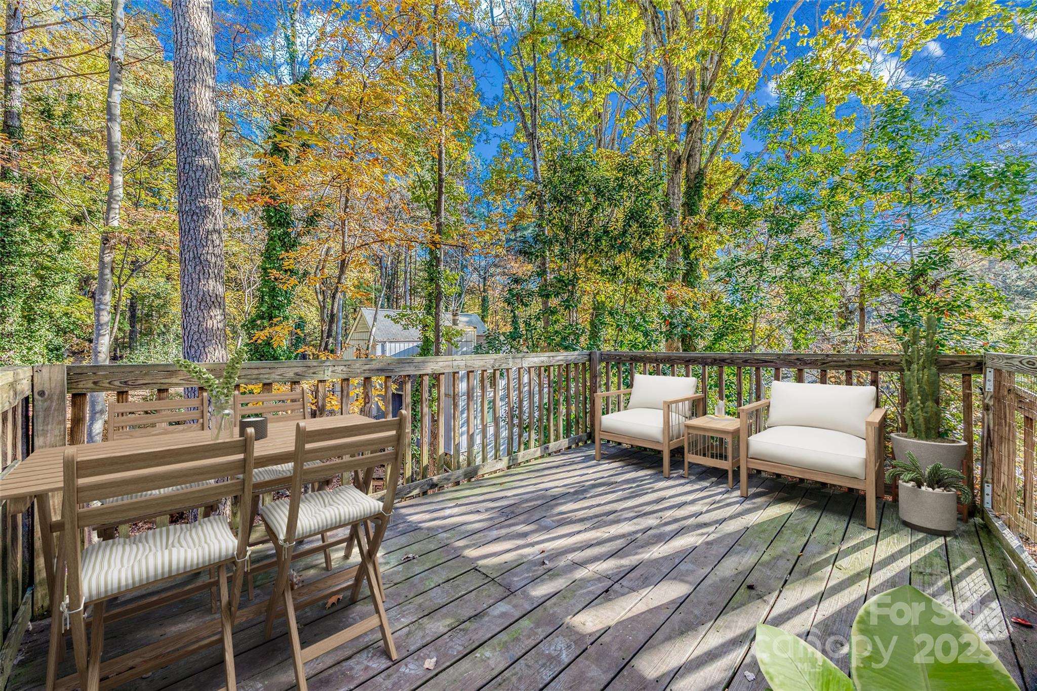 2137 Manawa Lane Tega Cay, SC 29708 - Photo 4 of 48 a view of a patio with couches table and chairs and potted plants