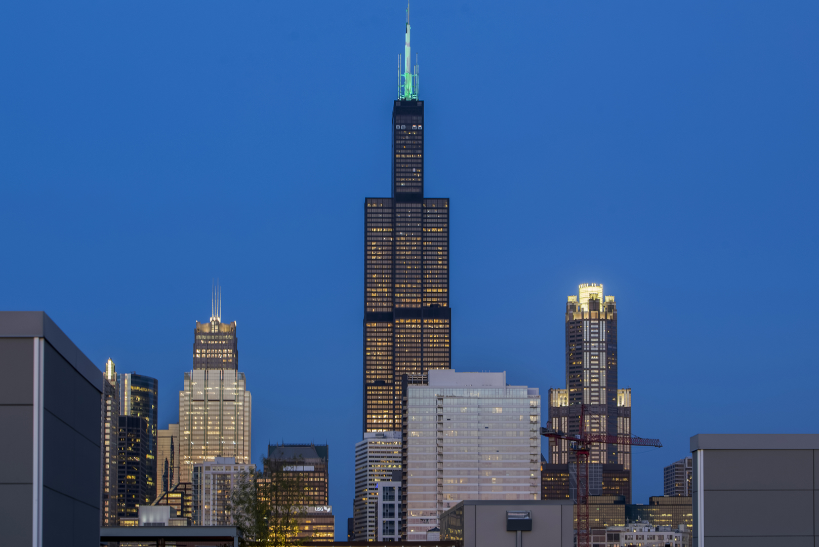 1120 West Adams Street, Unit PHW Chicago, IL 60607 - Photo 21 of 23 a front view of a building