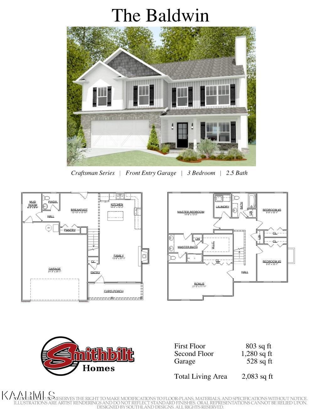 107 Chaseberry Road, Unit LOT 21G Oak Ridge, TN 37830 - Photo 6 of 26 Craftsman-Baldwin-Marketing-Brochure-Fro