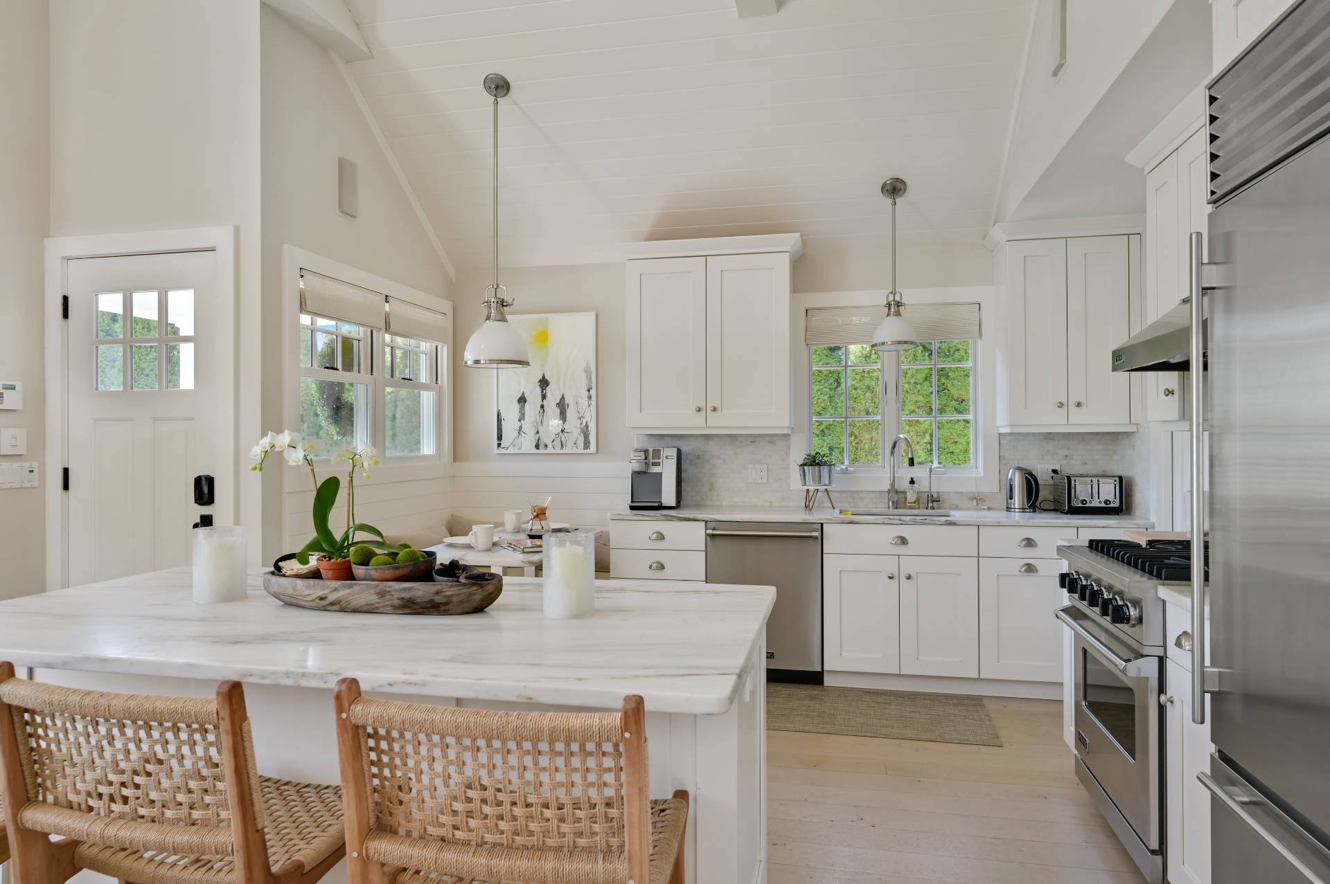 5 Ridge Drive Sag Harbor, NY 11963 - Photo 4 of 27 a kitchen with cabinets appliances and a counter
