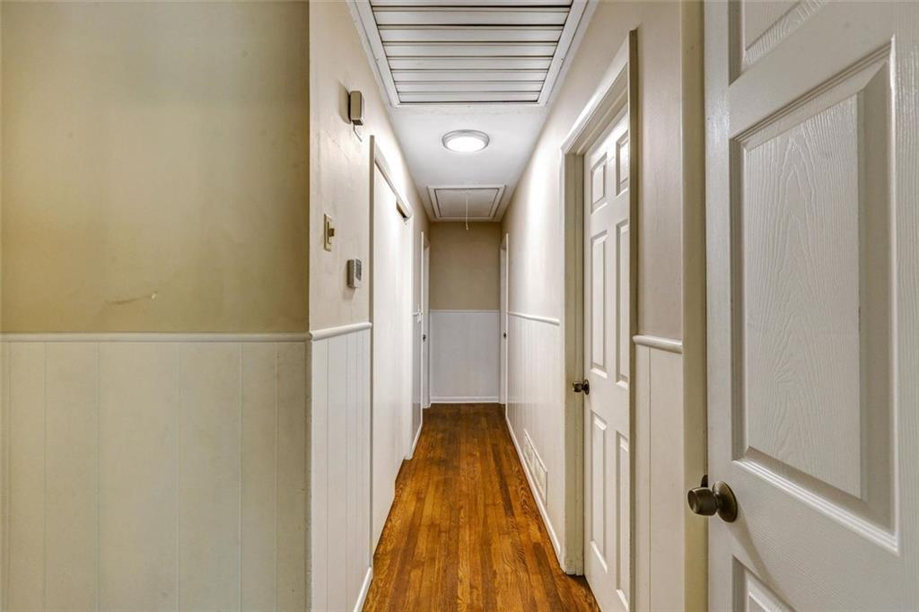 1266 Hickory Drive Southwest Lilburn, GA 30047 - Photo 21 of 49 a view of a hallway with a door