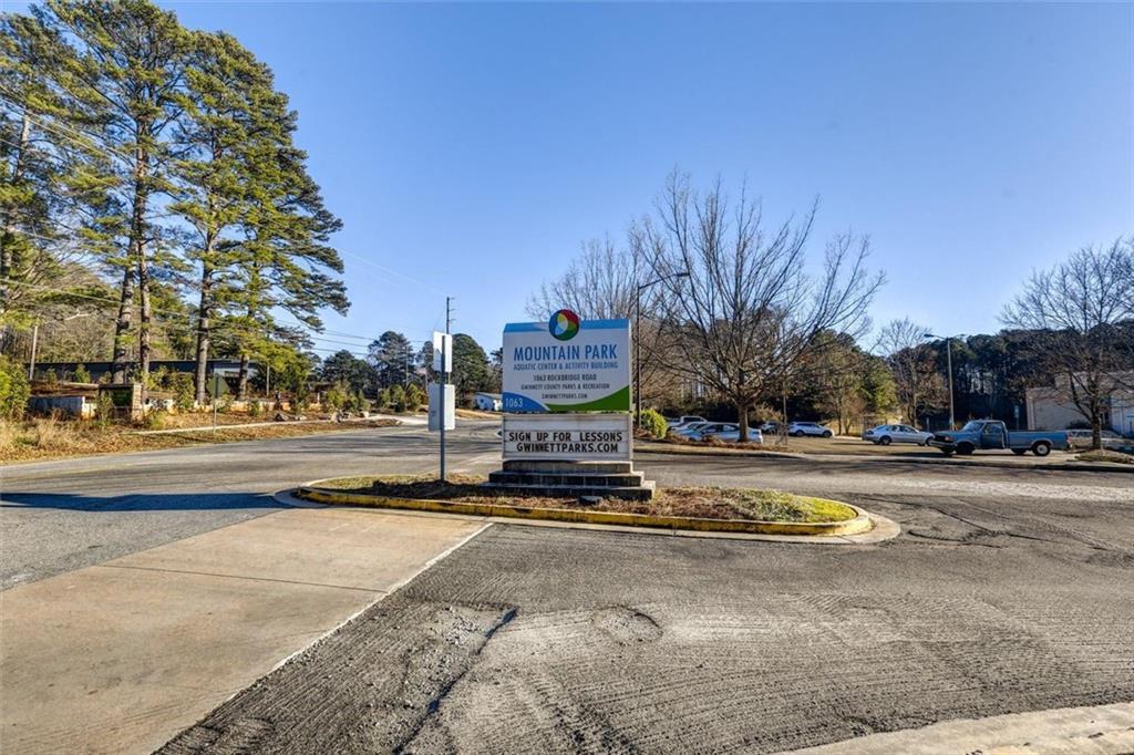 1266 Hickory Drive Southwest Lilburn, GA 30047 - Photo 42 of 49 a view of street with with large trees