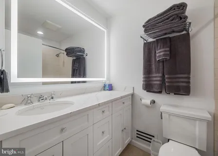 a bathroom with a sink and a toilet