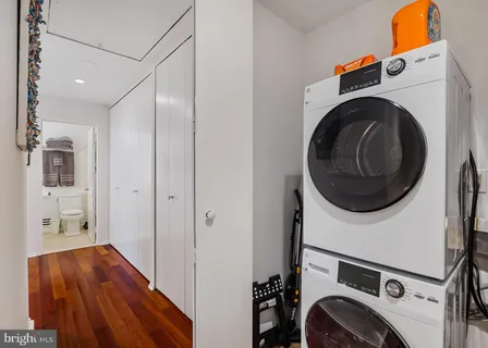 front view of a house with potted plants
