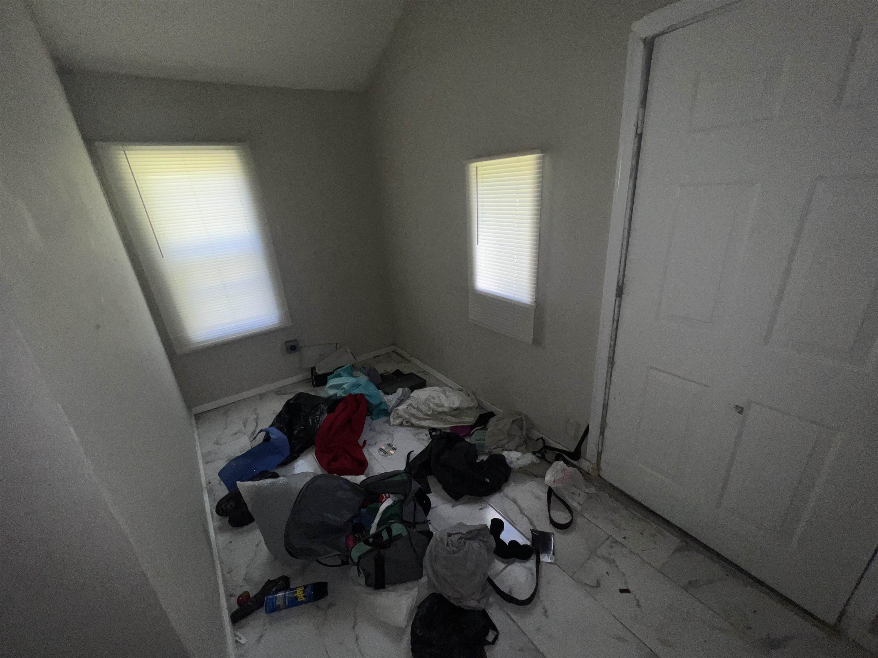 3044 Green Road Memphis, TN 38109 - Photo 14 of 15 Unfurnished bedroom with light marble finish floors and lofted ceiling