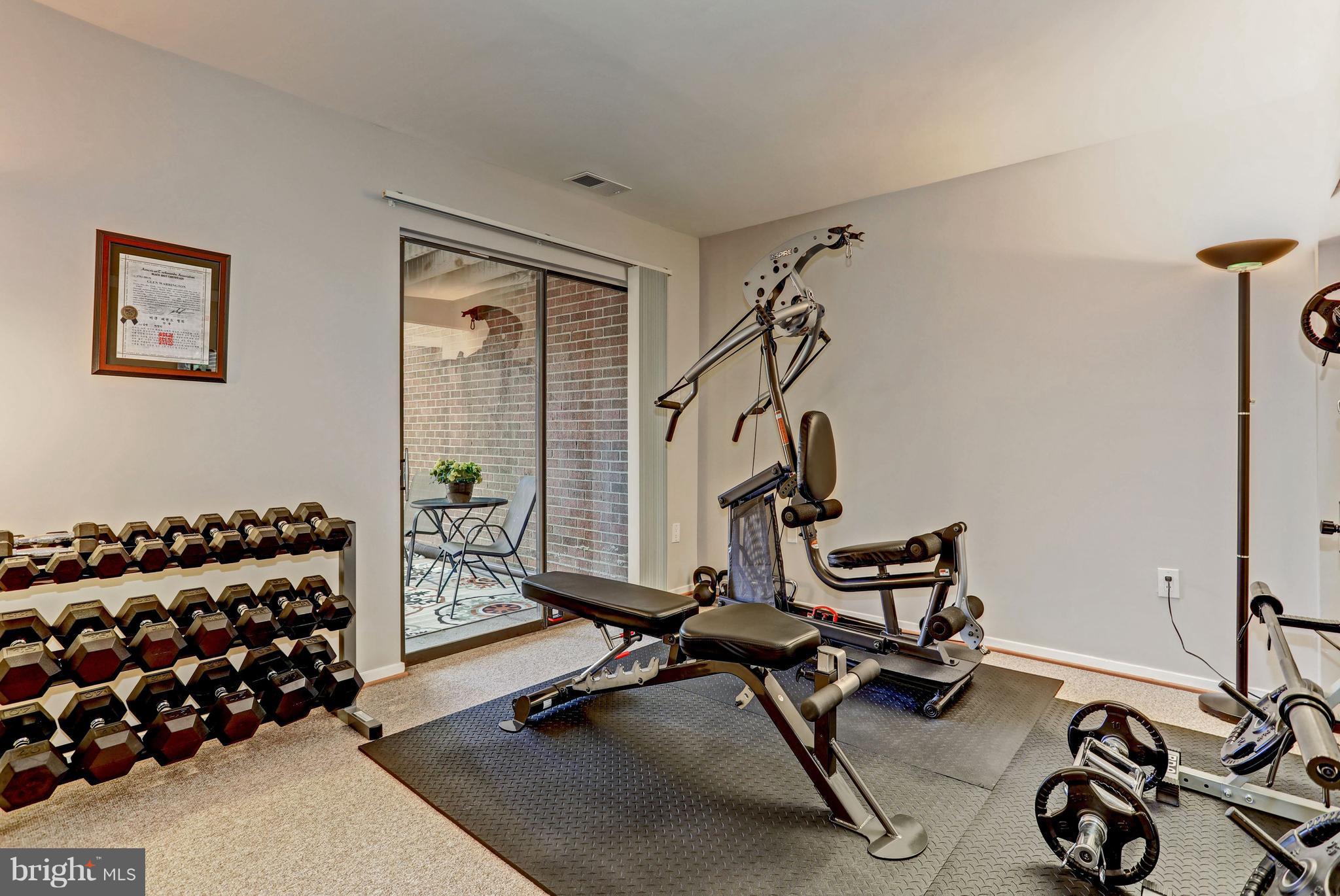 11762 Indian Ridge Road Reston, VA 20191 - Photo 21 of 30 a view of a room with gym equipment