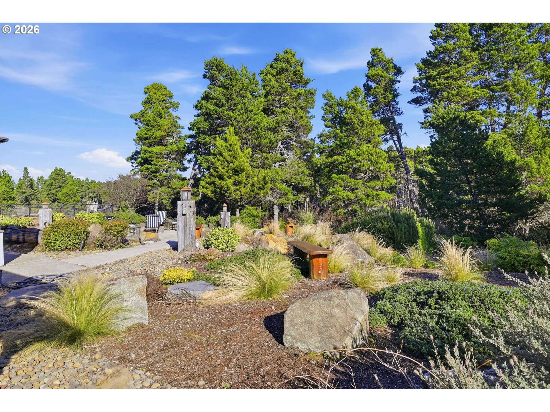 5200 Dunewood Drive Florence, OR 97439 - Photo 39 of 48 a view of yard with seating area