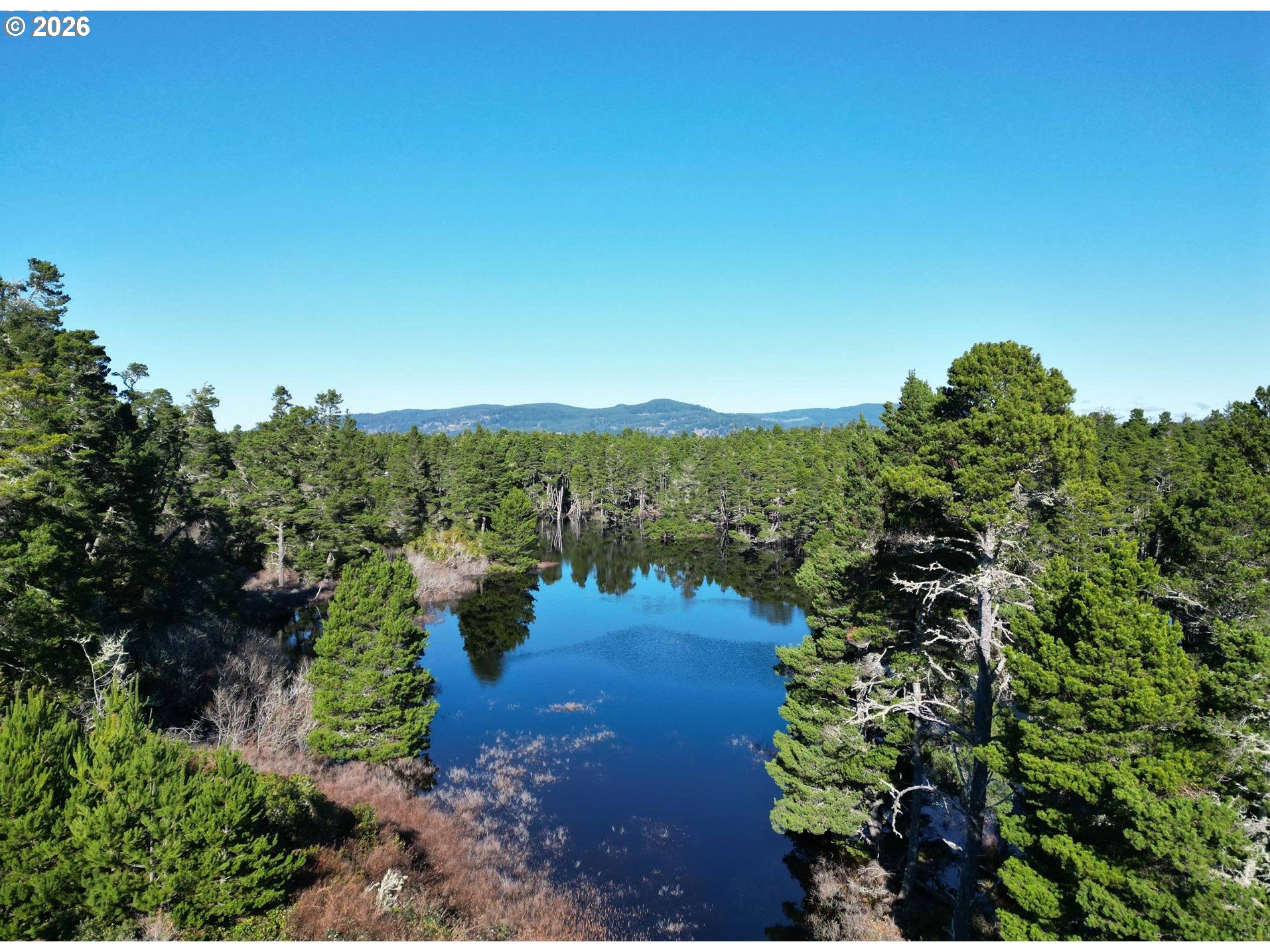 5200 Dunewood Drive Florence, OR 97439 - Photo 41 of 48 a view of a lake with houses in back