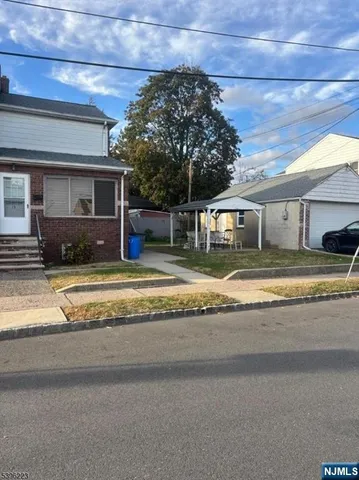 a view of a house with a patio