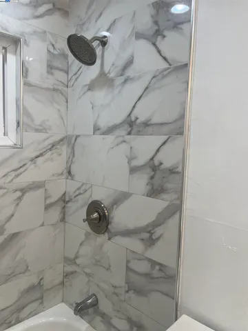 a close view of closet