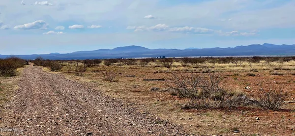 a view of an outdoor space and mountain