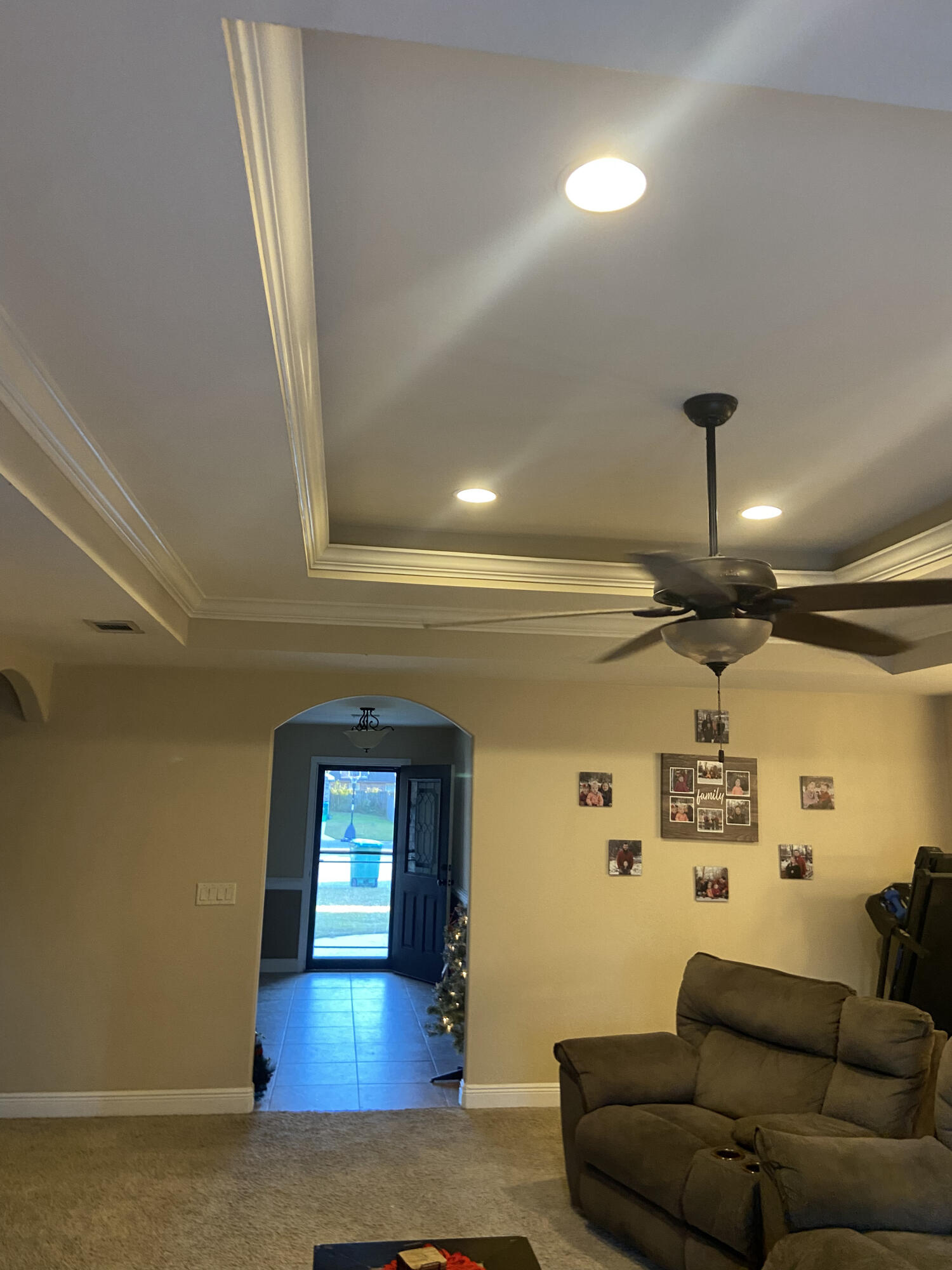 516 Grand Ridge Drive Crestview, FL 32539 - Photo 11 of 30 a living room with furniture and wooden floor