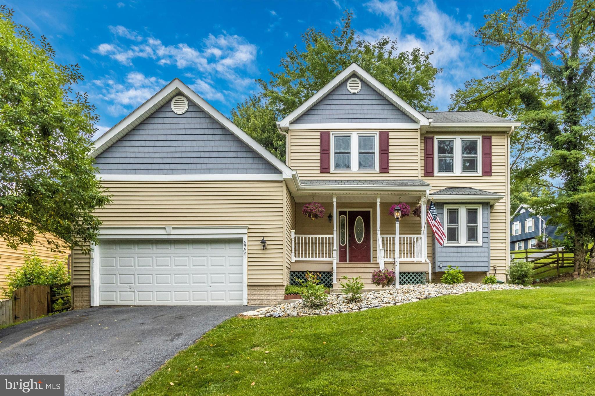 6701 Hemlock Point Road New Market, MD 21774 - Photo 2 of 52 Front of home facing woods