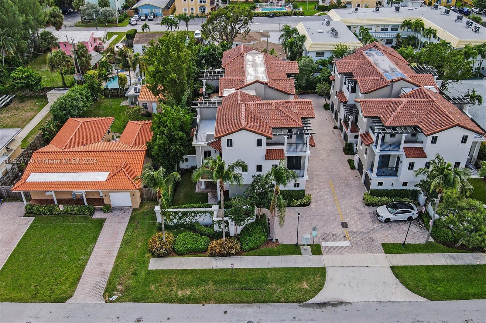 Ocean Vue Deerfield Beach, FL 33441 - Photo 2 of 93 an aerial view of a house with a yard and plants