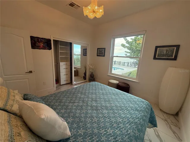 a view of ocean with city view