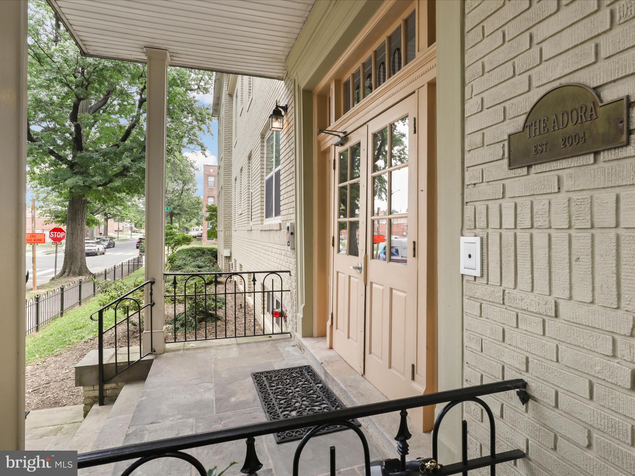 1300 Taylor Street Northwest, Unit 4 Washington, DC 20011 - Photo 26 of 35 a view of balcony with furniture
