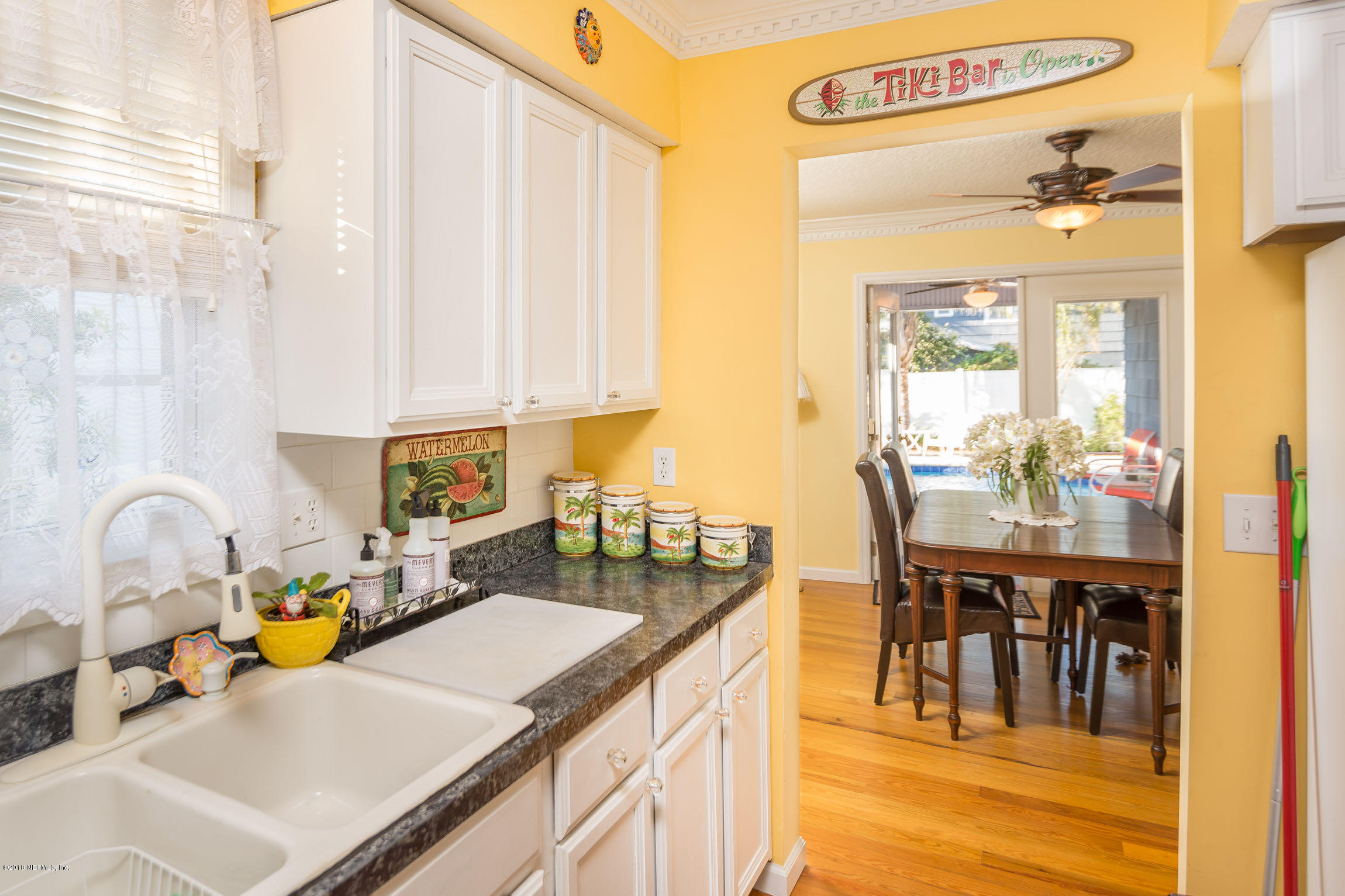 214 Hopkins Street Neptune Beach, FL 32266 - Photo 14 of 58 Kitchen to Dining Room