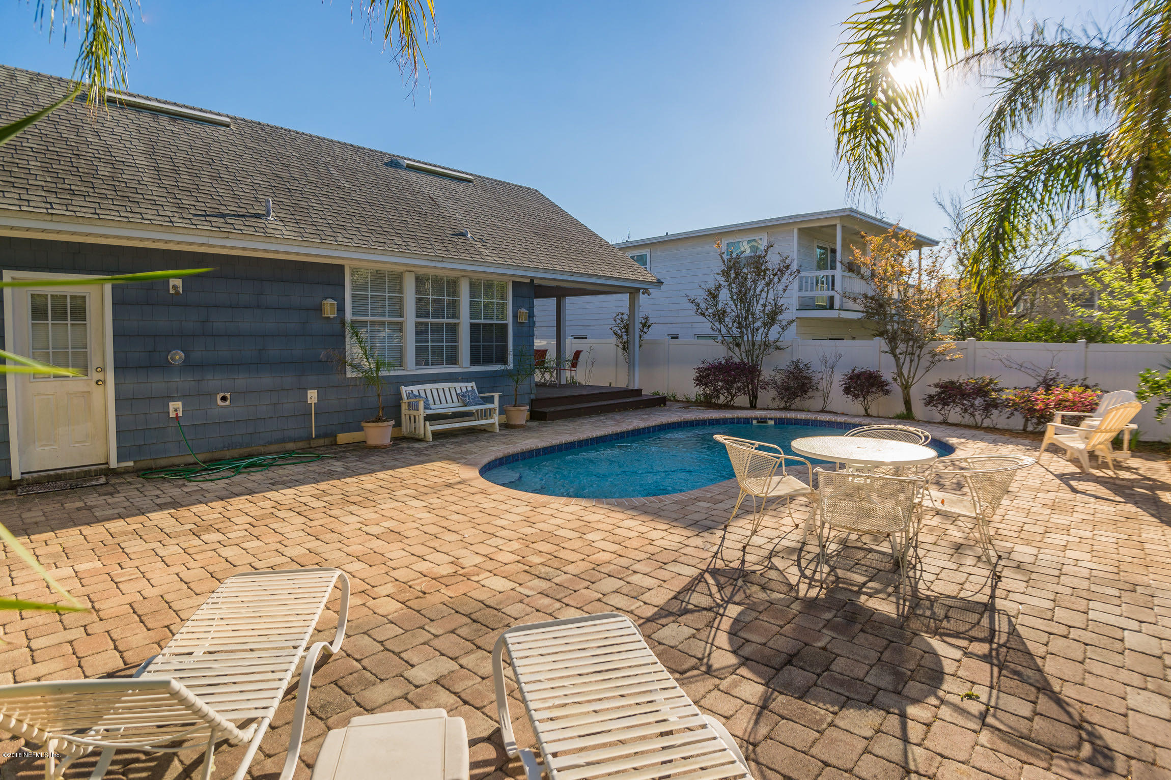 214 Hopkins Street Neptune Beach, FL 32266 - Photo 45 of 58 Open Paver Patio