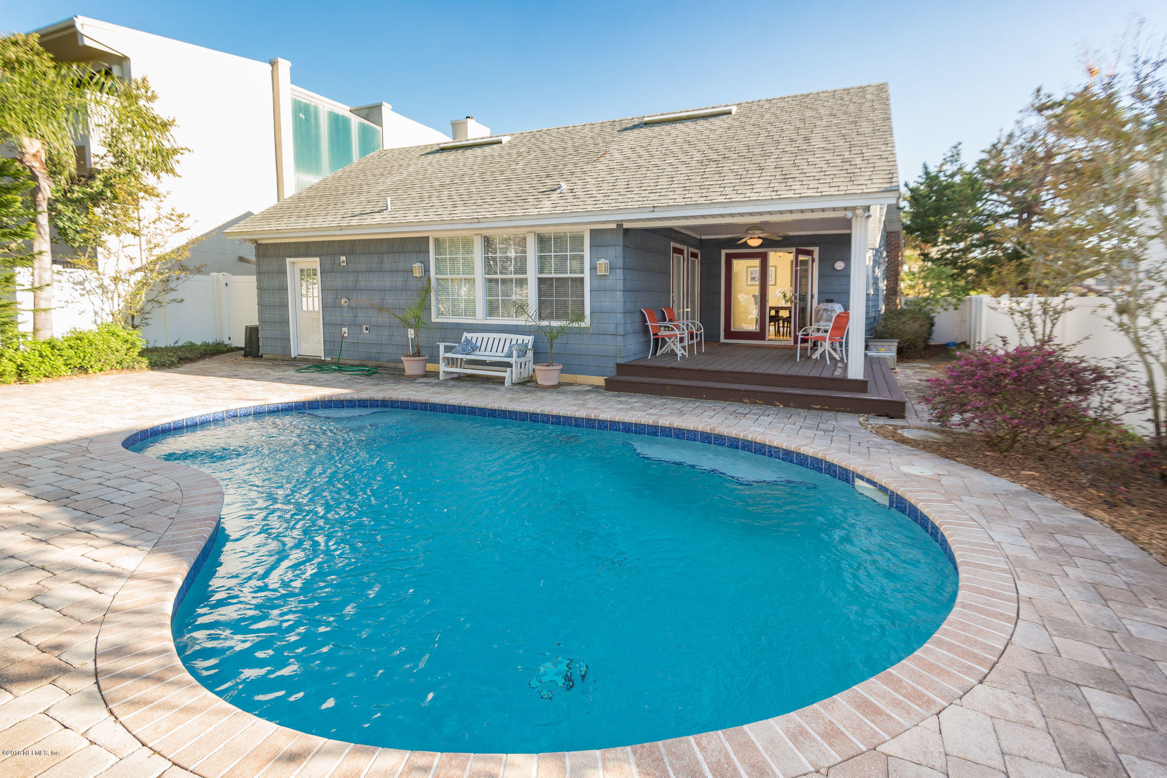 214 Hopkins Street Neptune Beach, FL 32266 - Photo 47 of 58 Pool and Patio