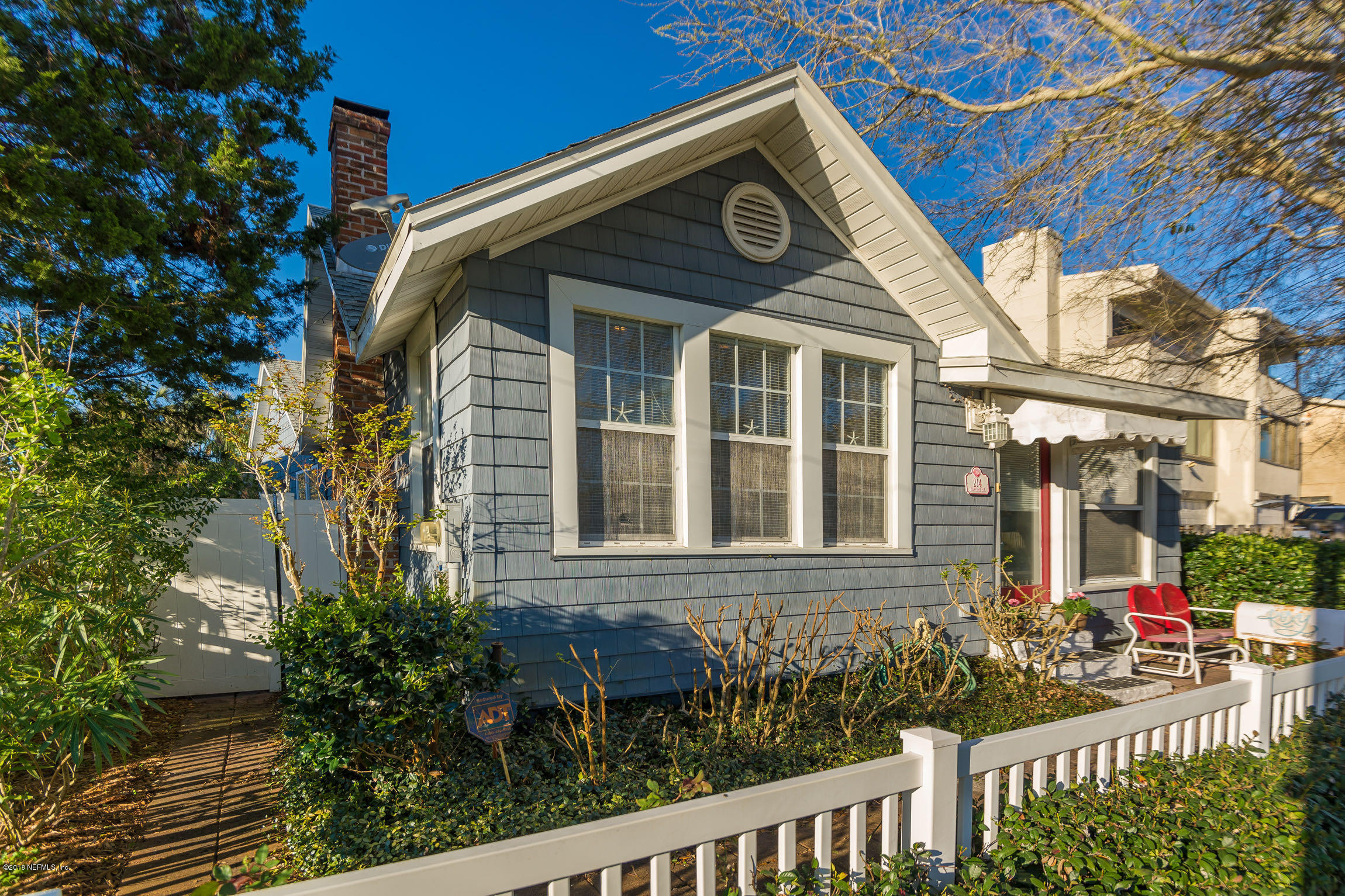 214 Hopkins Street Neptune Beach, FL 32266 - Photo 50 of 58 Front and Side Gates