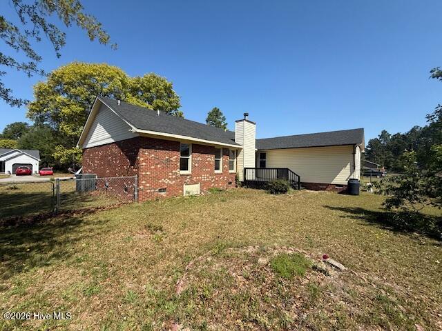 162 East 12 Oaks Road Raeford, NC 28376 - Photo 4 of 15 rear