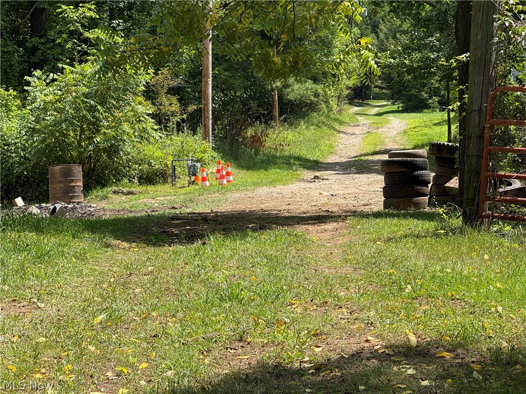 6960 Grove Road Clinton, OH 44216 - Photo 20 of 25 View from the end of the driveway looking towards Grove Rd