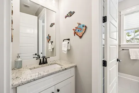 a view of a lake in middle of the town