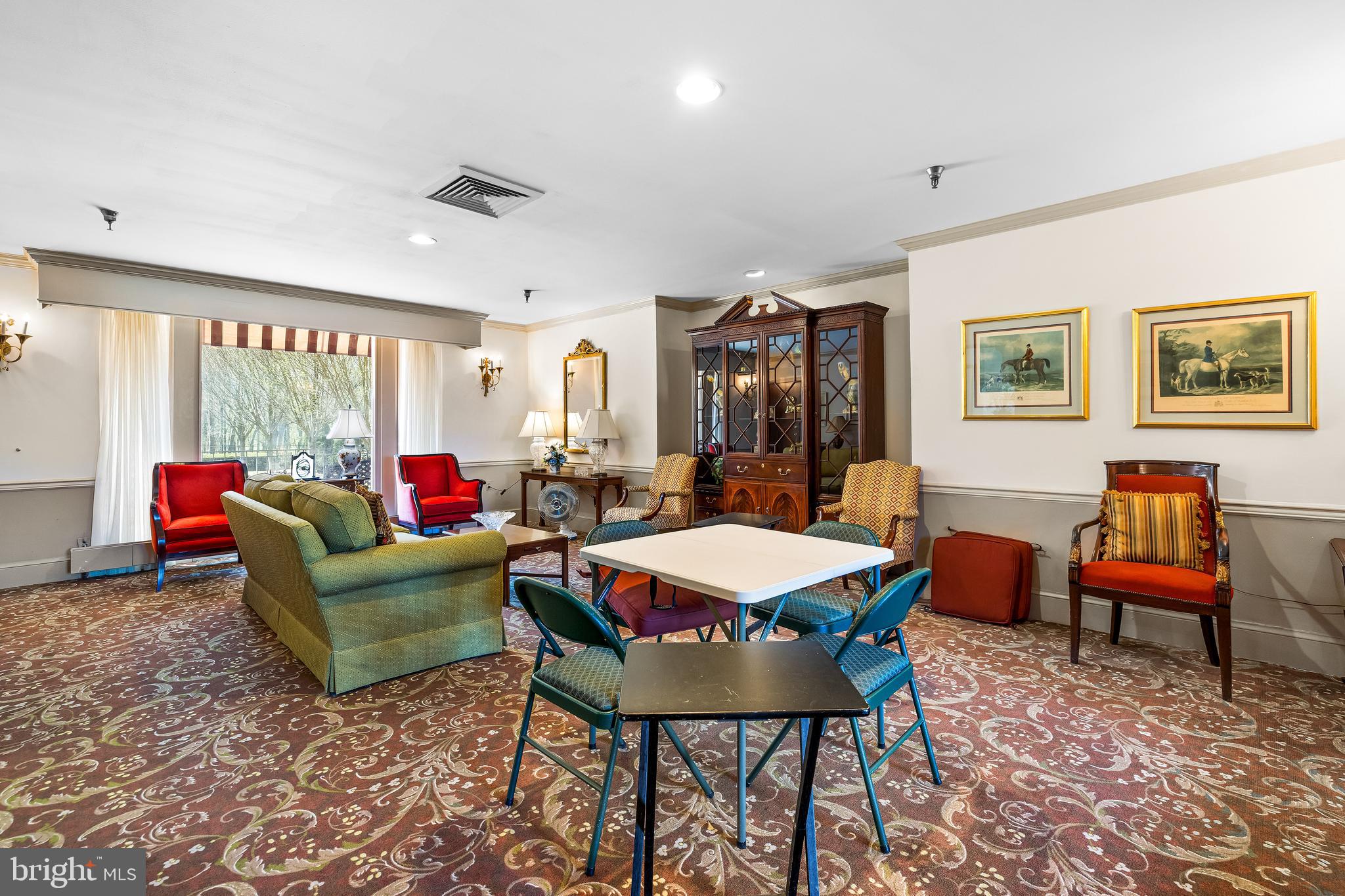 2331 Old Court Road, Unit 307 Baltimore, MD 21208 - Photo 50 of 54 a living room with furniture and a large window
