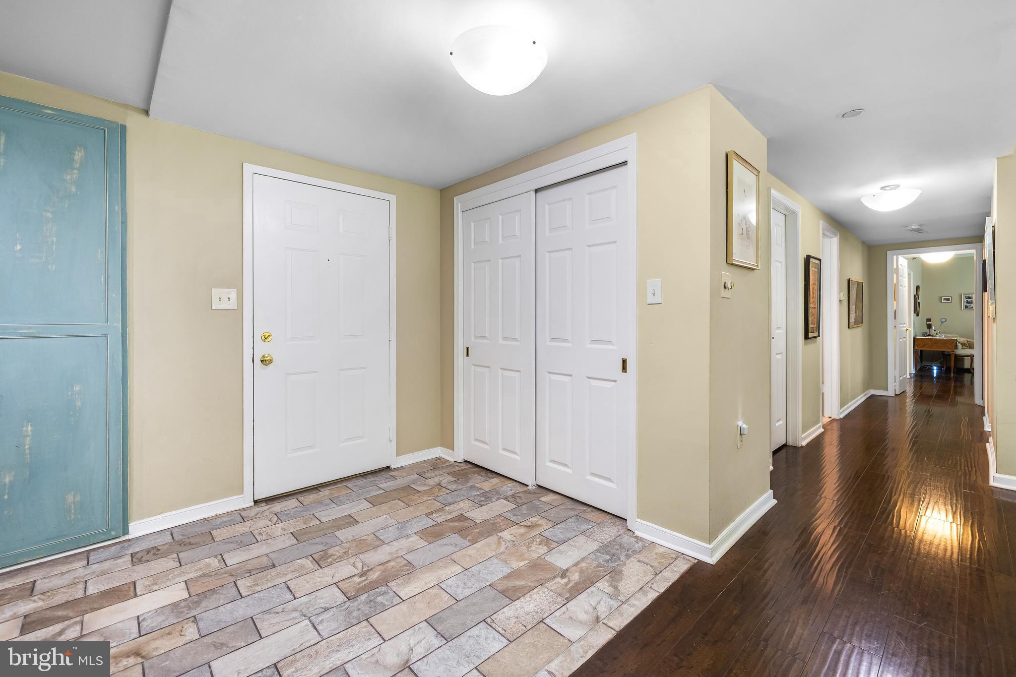 2331 Old Court Road, Unit 307 Baltimore, MD 21208 - Photo 6 of 54 a view of a hallway with wooden floor