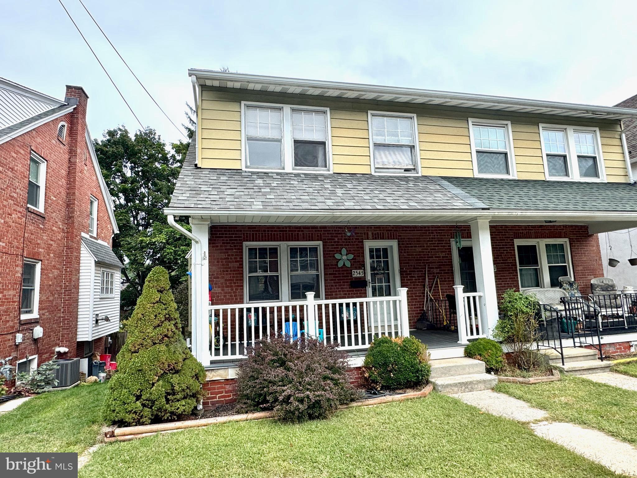 front view of a house