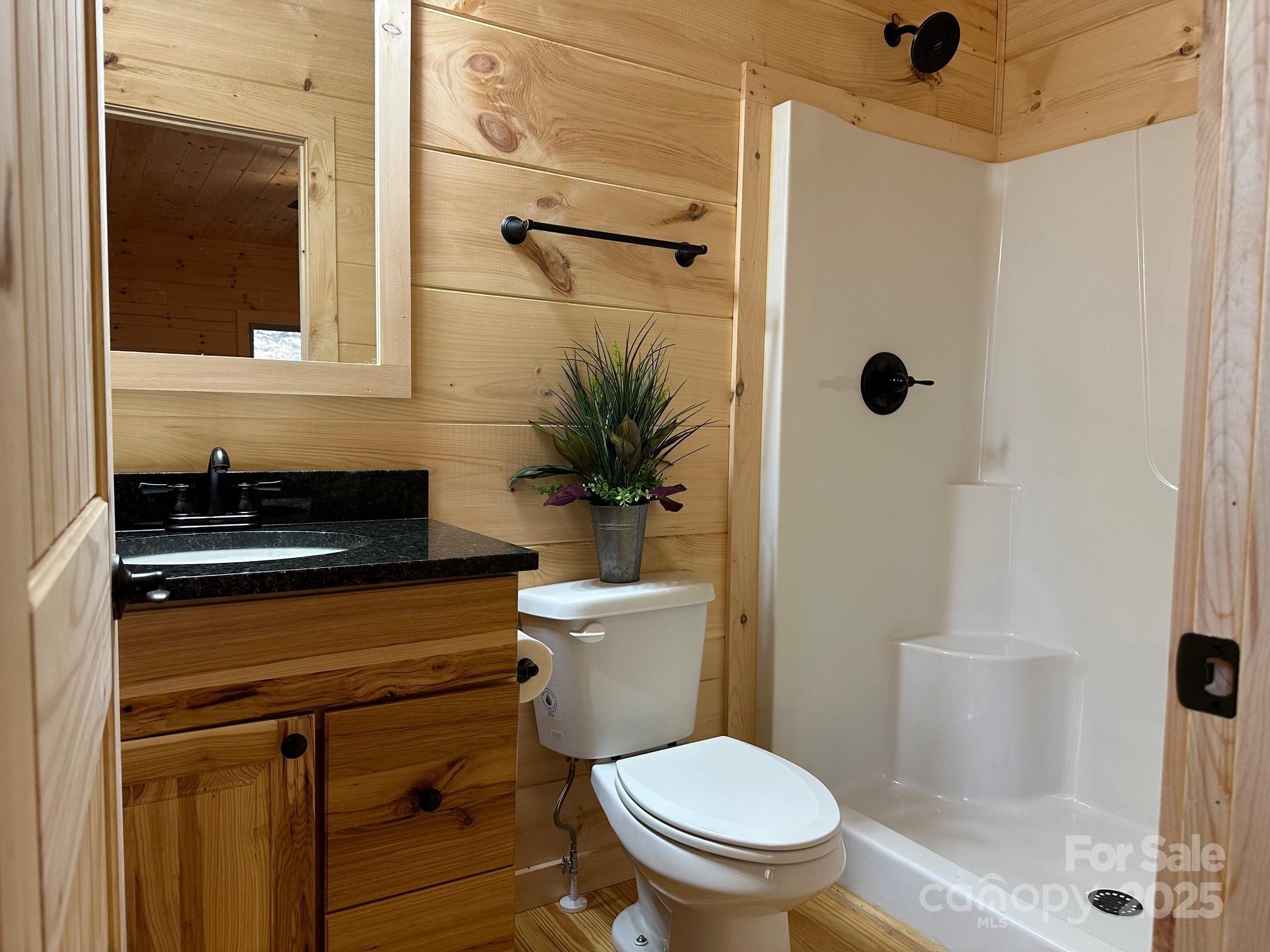 132 Chasewood Drive Rutherfordton, NC 28139 - Photo 28 of 40 a bathroom with a toilet and a shower