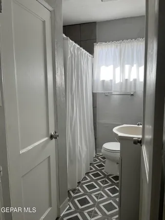 a bathroom with a sink and a toilet