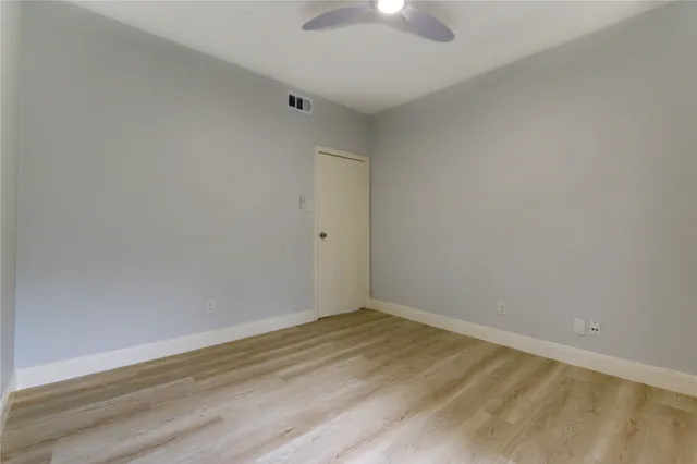 wooden floor in an empty room