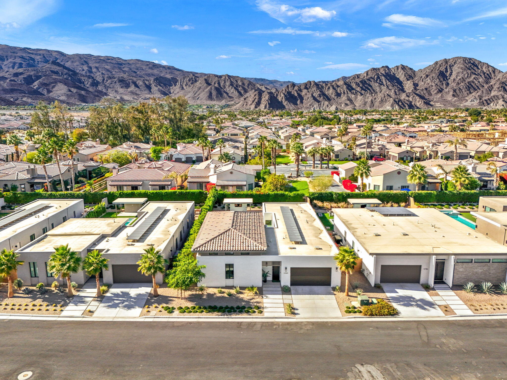 57809 Santo Thomas La Quinta, CA 92253 - Photo 6 of 51 an aerial view of residential houses with outdoor space
