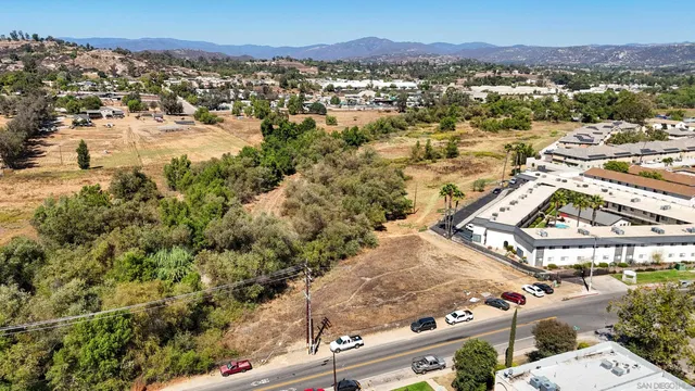 an aerial view of residential house with outdoor space