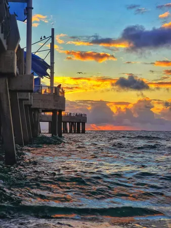 a view of an ocean