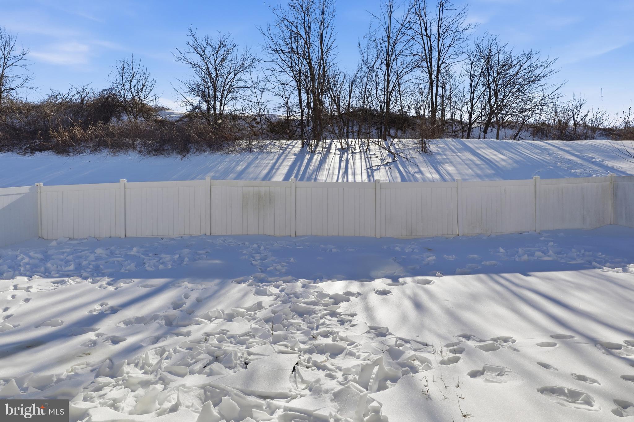 370 Azalea Drive Windsor, PA 17366 - Photo 38 of 40 a view of yard covered with snow in the background