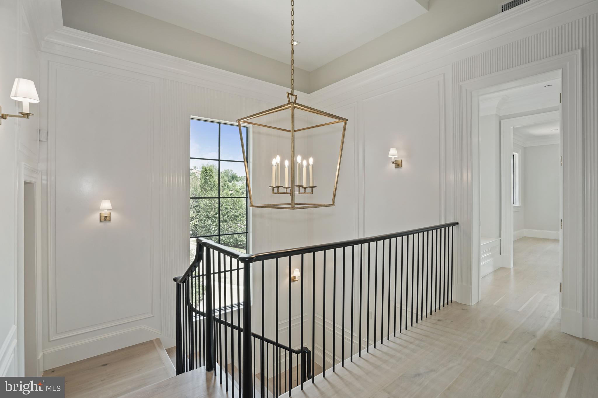 4432 Chestnut Lane Washington, DC 20007 - Photo 13 of 36 Second Floor Stairwell