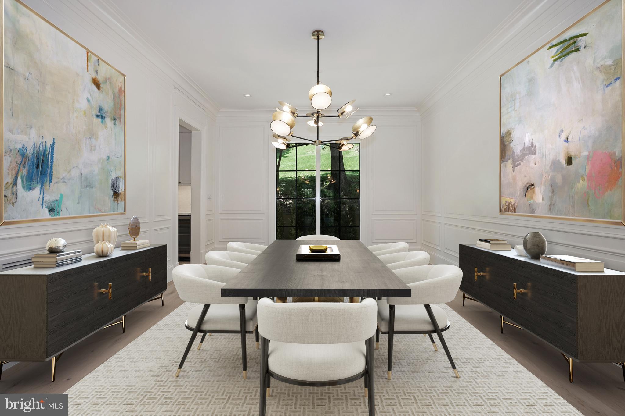 4432 Chestnut Lane Washington, DC 20007 - Photo 4 of 36 Dining Room